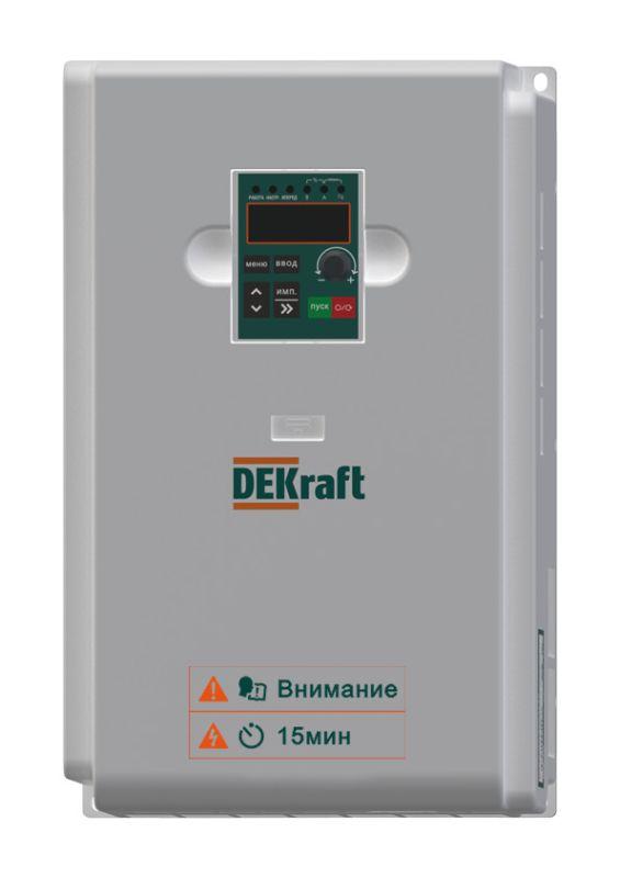 Преобразователь частоты DEKV060 15кВт 380В 3ф с торм. модулем SchE DEKV060G015T4B