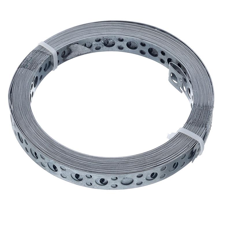 Лента монтажная 0.55х12 прямая 5м цинк этикетка СТРОЙМЕТИЗ 4520019