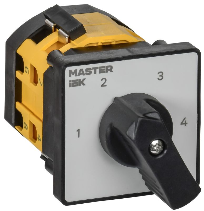 Переключатель кулачковый 10А (сх. 83) стандартная рукоятка IEK MI-CS10-010-083
