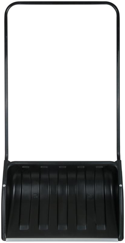 Скрепер для уборки снега пластиковый металлическая ручка 700x465x1360мм КУРС 68135