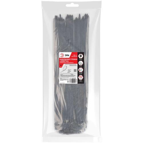 Хомут кабельный 4.8х250 черн. NO-225-184 (уп.100шт) Эра Б0065968