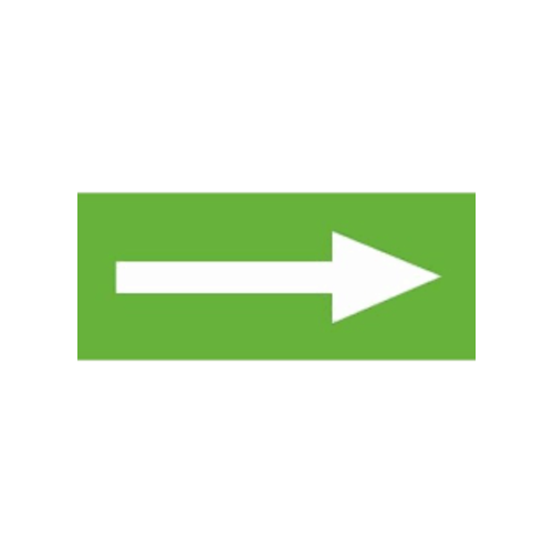 Этикетка самоклеящаяся стрелка без текста INFO-SSA-114 ЭРА Б0052435