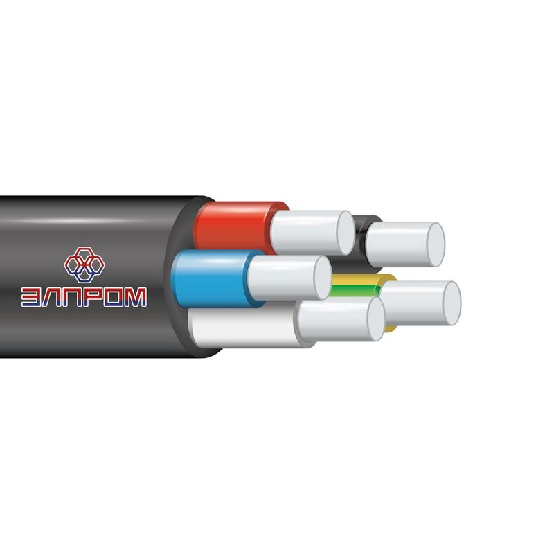 Кабель АВВГ 5х4 ОК 0.66кВ (м) ЭЛПРОМ НТ000002637
