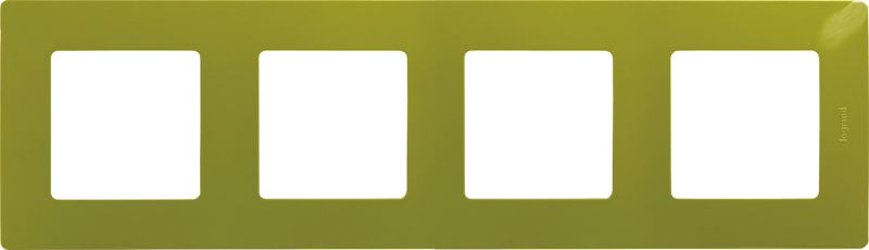 Рамка 4-м Etika зел. папоротник IEK 672544