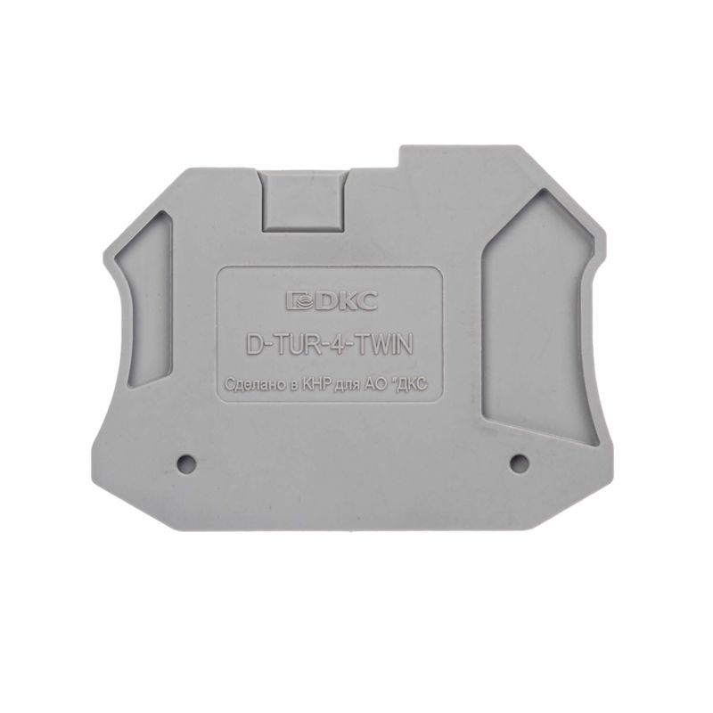 Изолятор торцевой для клемм TUR-2.5-TWIN (уп.100шт) DKC D-TUR-2.5-TWIN
