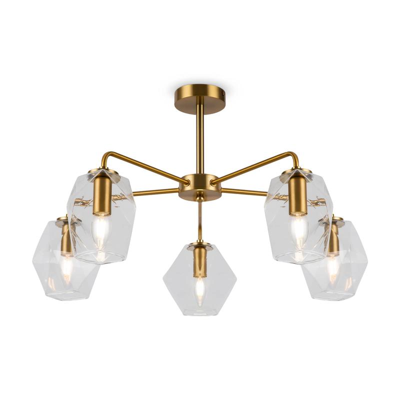 Люстра Dimension 60Вт E14х5 IP20 Freya FR5177PL-05BS