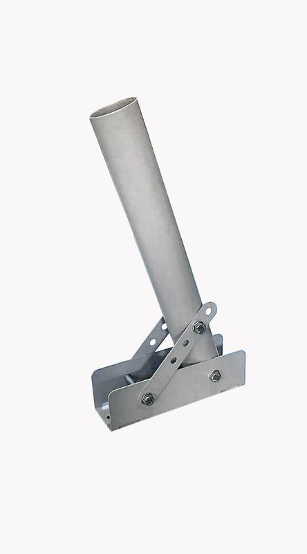 Кронштейн универсальный КР-2У L350 d48 крепление к стене/под монтажную ленту регулир. угол TVENKOM БП-00015890