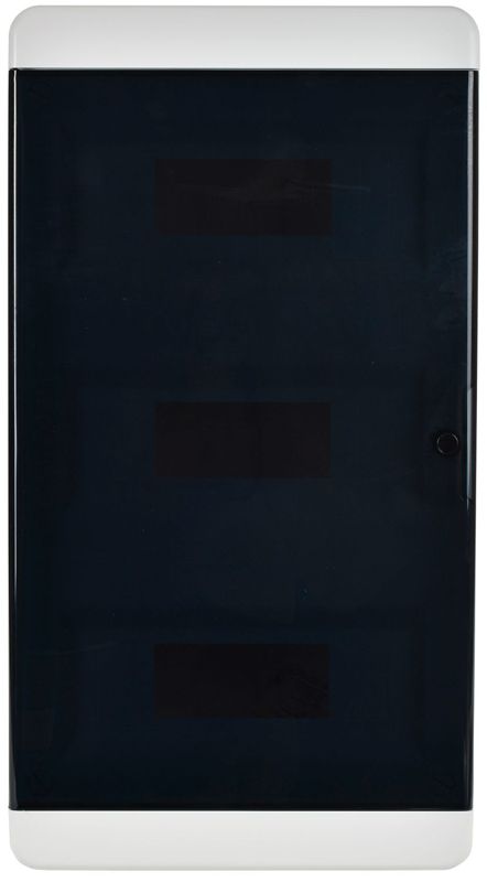 Корпус ЩРВ-П-36 TEKFOR IP41 черн. прозр. дверь пластик. IEK TF5-KP12-V-36-41-K01-K03