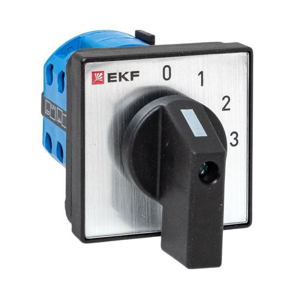 Переключатель кулачковый ПК-1-101 1п 10А "0-1-2-3" EKF pk-1-101-10