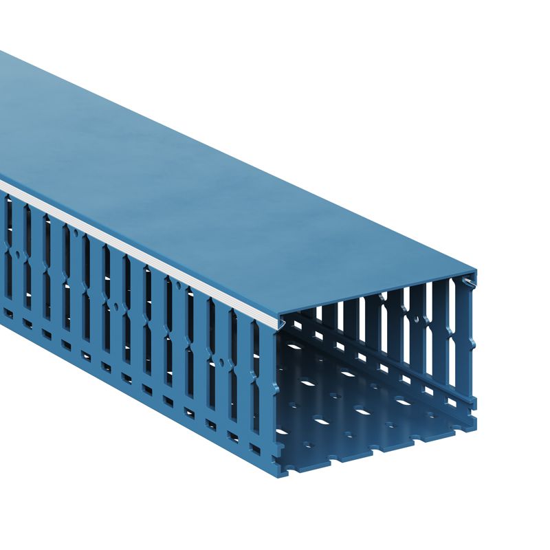 Кабель-канал перфорированный 120х80 L2000 RL12 син. DKC 00259RL