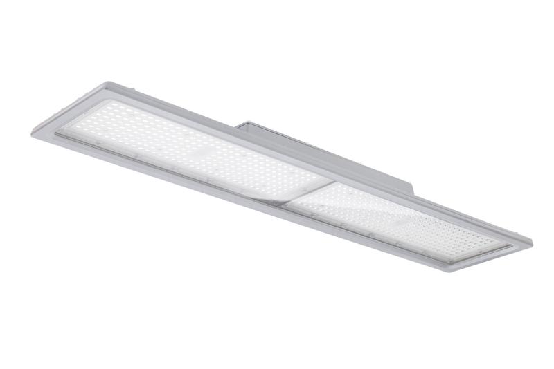 Светильник светодиодный ДСП IB 24 C 150W W 840 L700 GR CL 745х150х110мм 150Вт 4000К IP65 HB 90 High Bay линейный подвесной со стекл. сер. Русский Свет 16092424387