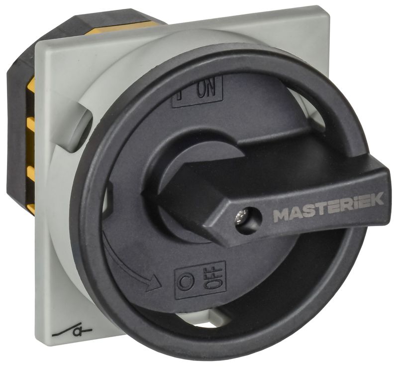 Переключатель кулачковый 10А (сх. 91) закрытая рукоятка IEK MI-CS11-010-091