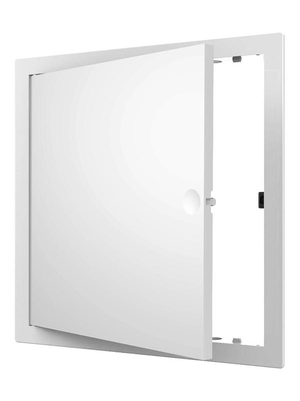 Люк ревизионный LN фланец 200х200 нажимной 224х224 пластик EVECS L2020N