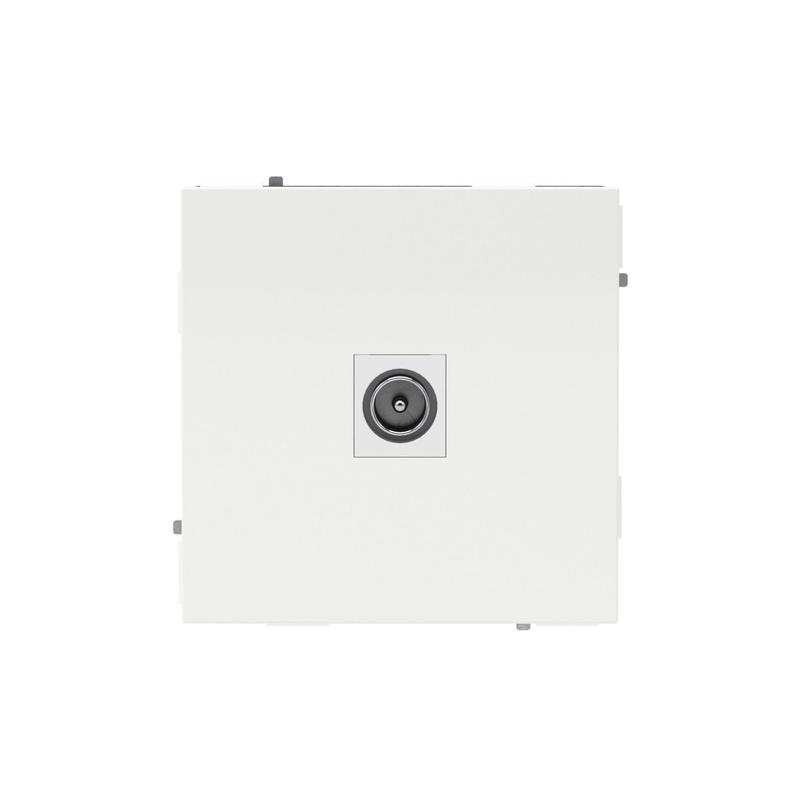 Розетка телевизионная одиночная TV KANT бел. магнолия DKC 7000503