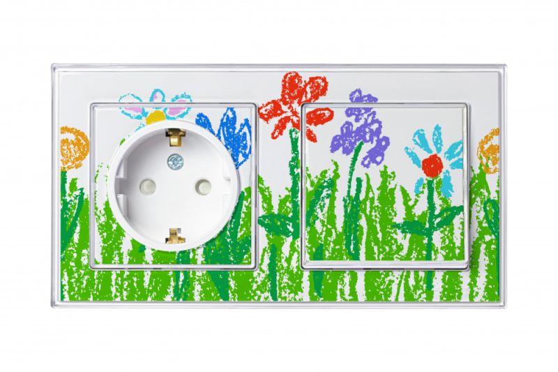 Выключатель 1-кл. СП AtlasDesign Art 10А IP20 (сх. 1) 10AX механизм бел. SE ATN200111
