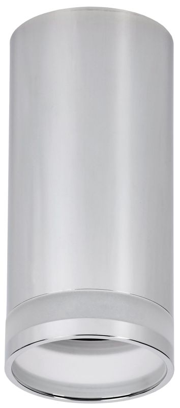 Светильник 4005 накладной потолочный под лампу GU10 хром IEK LT-UPB0-4005-GU10-1-K23