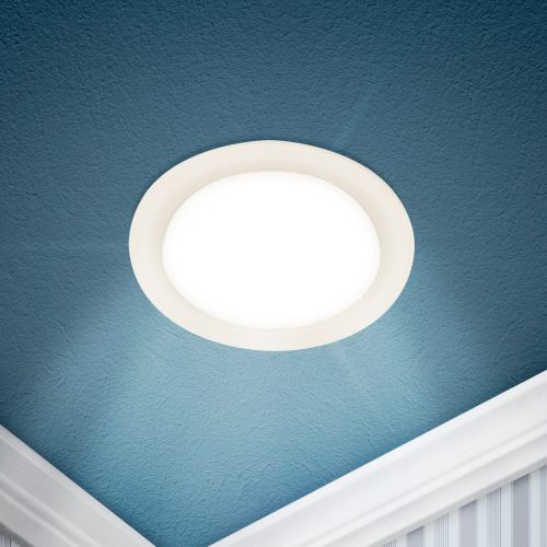Светильник светодиодный LED 17-12-3K 12Вт 3000К встраив. круглый ЭРА Б0057438