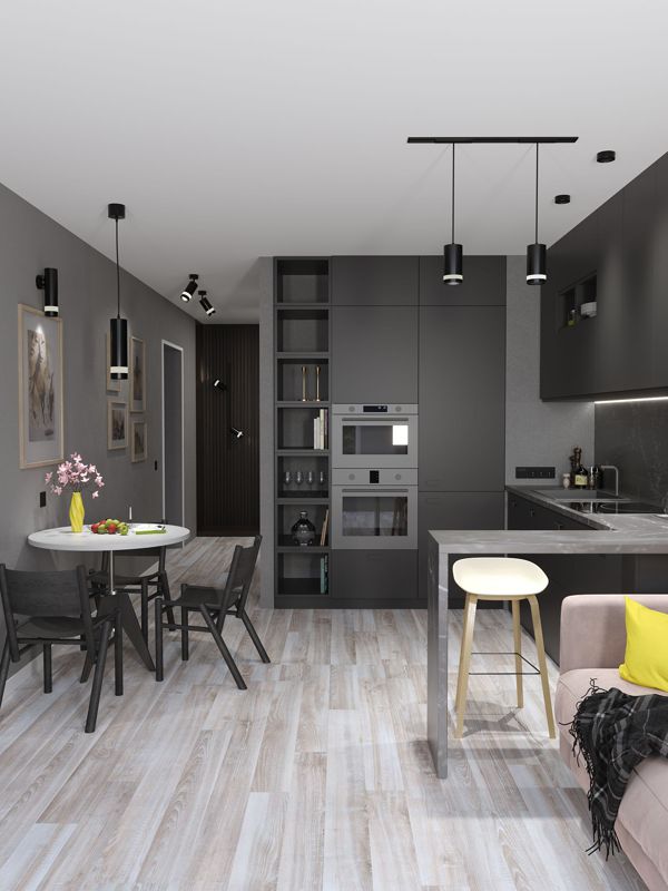 Светильник 4006 GU10 настенно-потолочный черн. IEK LT-USB0-4006-GU10-1-K02