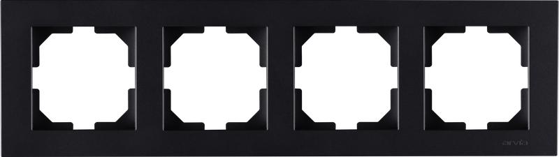 Рамка 4-я KAREN черн. ARVIA 20 07 2000 024