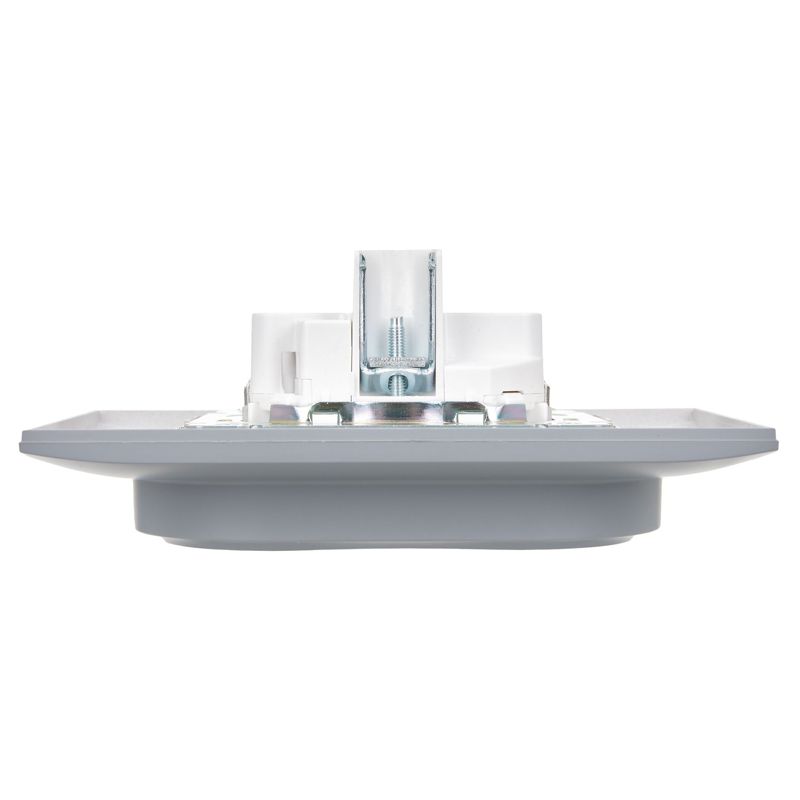 Розетка 2-м SKANDY 16А с заземл. защ. шторки в сборе SK-R07Gr сер. IEK SK-R24-16-K03-F