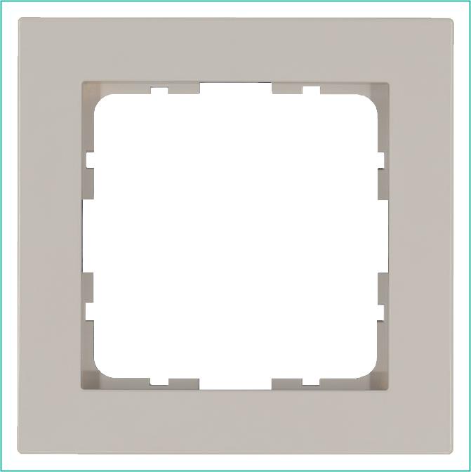 Рамка 1-м G-Classic тауп Jasmart G1001T