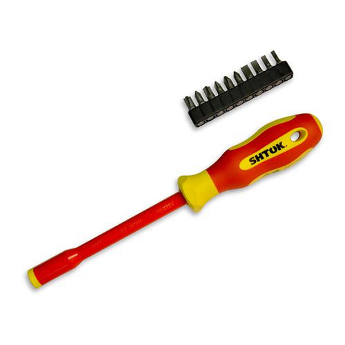 Рукоятка-битодержатель + биты (09340) SHTOK 376353