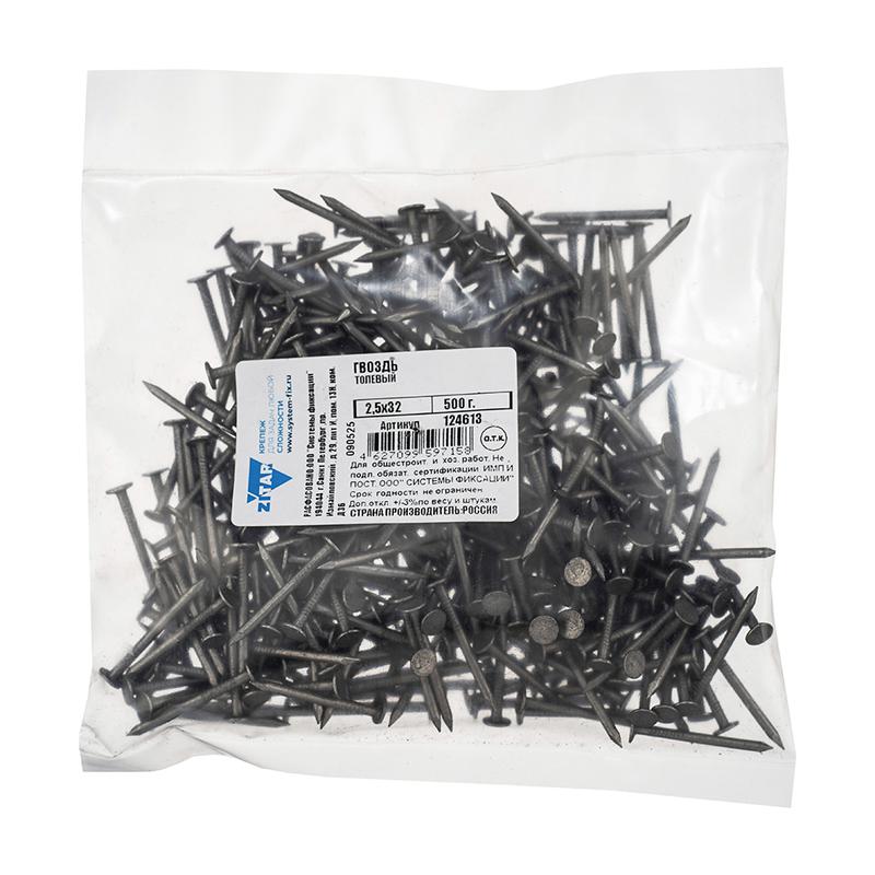 Гвоздь толевый 2.5х32 (уп.0.5кг) Tech-Krep/Zitar 124613