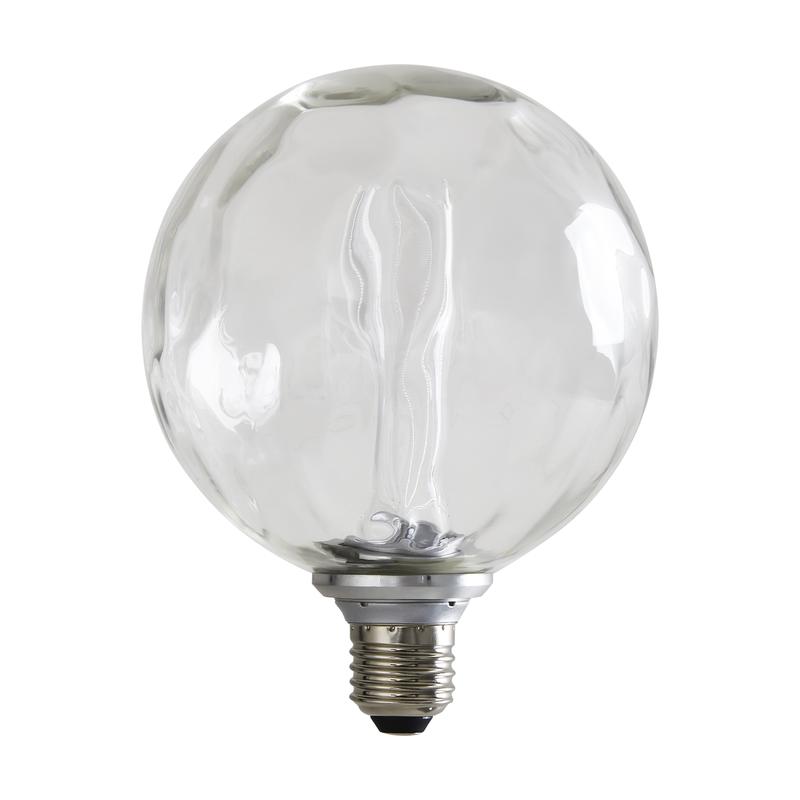 Лампа светодиодная филаментная Loft 271 G125FCE 4Вт 1800К E27 Voltega 8545