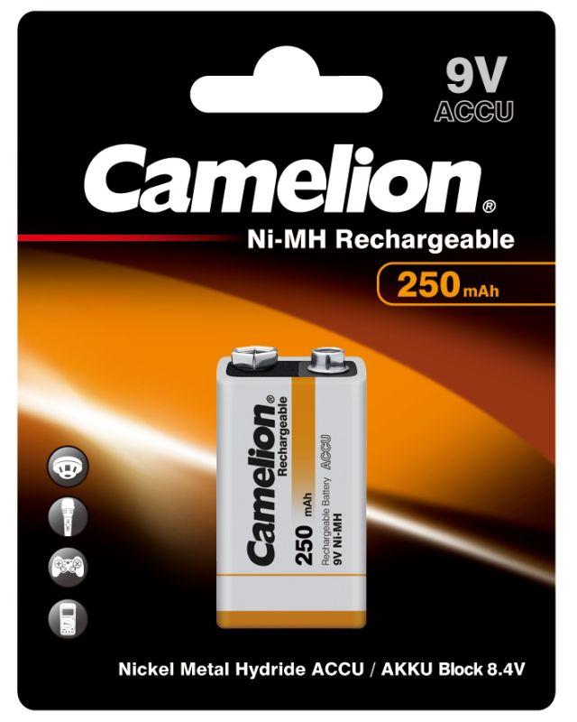 Аккумулятор "крона" 9V-250mAh Ni-Mh BL-1 NH-9V250BP1 аккумулятор 9В Camelion 5014