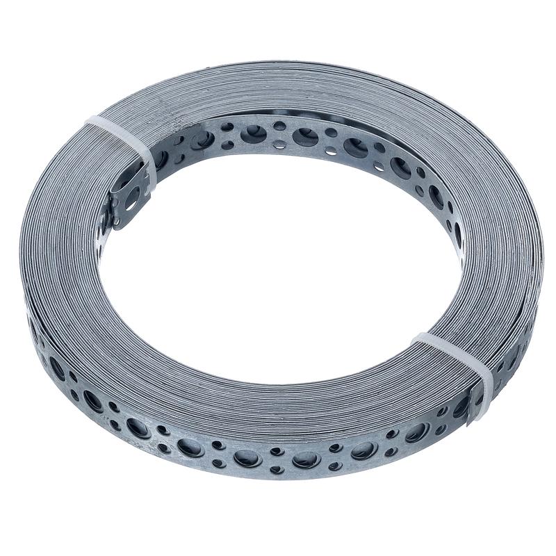 Лента монтажная 0.55х12 прямая 10м цинк этикетка СТРОЙМЕТИЗ 4520079