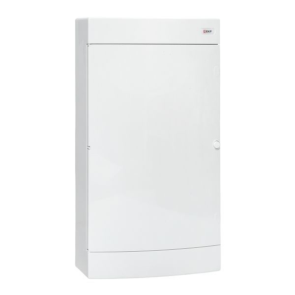 Щит распределительный навесной Unix 4х18мод. IP41 бел. дверь PROxima EKF ux-4x18-nw