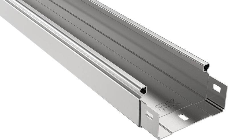 Лоток листовой неперфорир. 50х100 L3000 сталь 1мм IEK CLN10-050-100-100-3