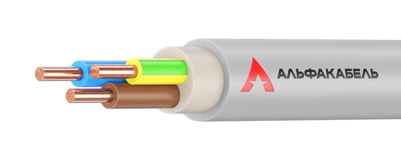 Кабель NYM-J 3х1.5 0.66кВ (уп.100м) АЛЬФАКАБЕЛЬ 05132