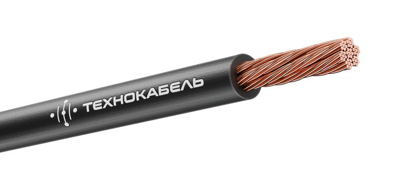 Провод ПуГВнг(А)-LS 1х4 450/750В Ч (бухта) (м) Технокабель 00-00149407