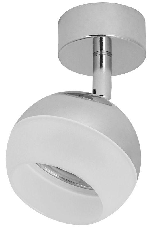 Светильник 4011 GX53 настенно-потолочный хром IEK LT-USB0-4011-GX53-1-K23