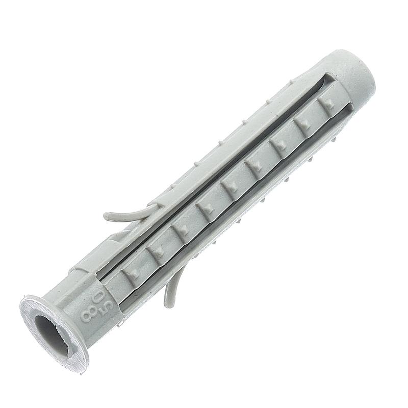 Дюбель 8х60 распорный с манжетом шипами и усами (уп.12шт) европодвес СТРОЙМЕТИЗ 2330121