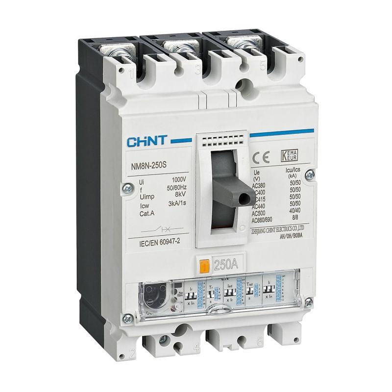 Выключатель автоматический 3п 400А 36кА NM8N-400C EN с электрон. расцеп. CHINT 269399