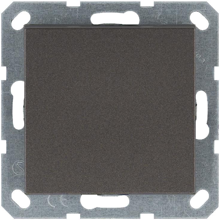 Переключатель проходной 1-кл. 10А IP20 механизм мокко Jasmart G3012Z