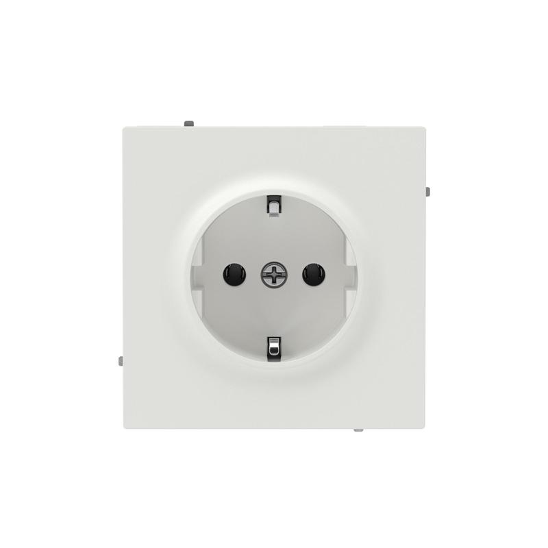 Розетка силовая KANT 2P+E без шторки бел. песок DKC 7010033