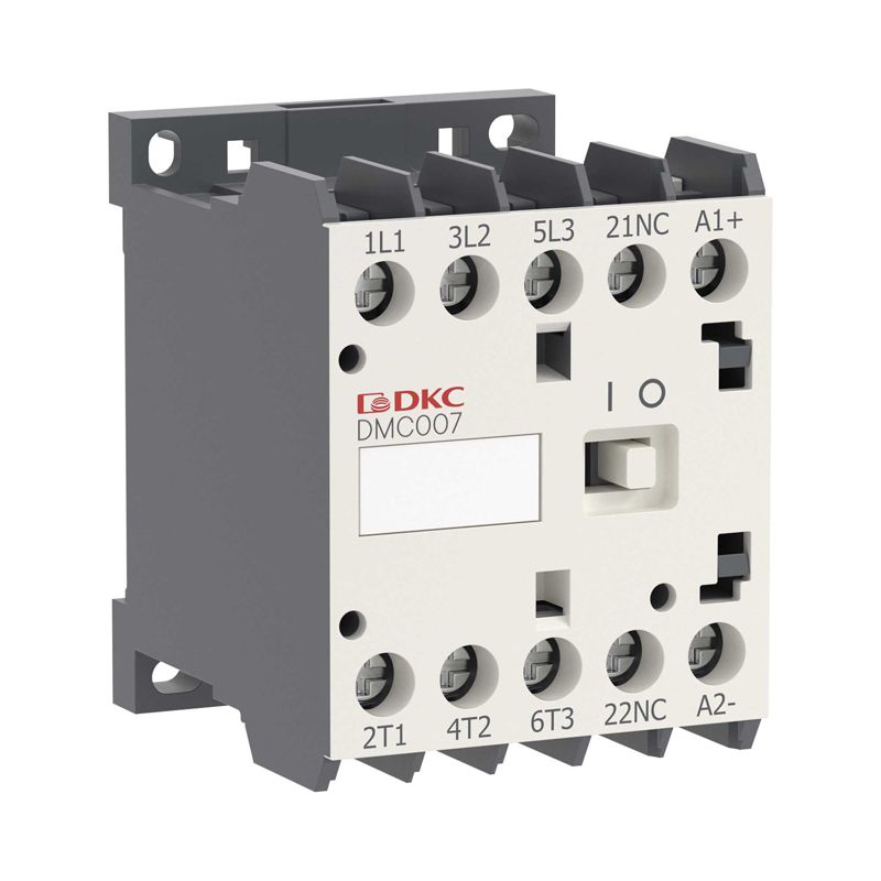 Миниконтактор YON DMC007 7А 3кВт AC3 3P кат. 220В AC 1НО YON DMC007-3C10A230