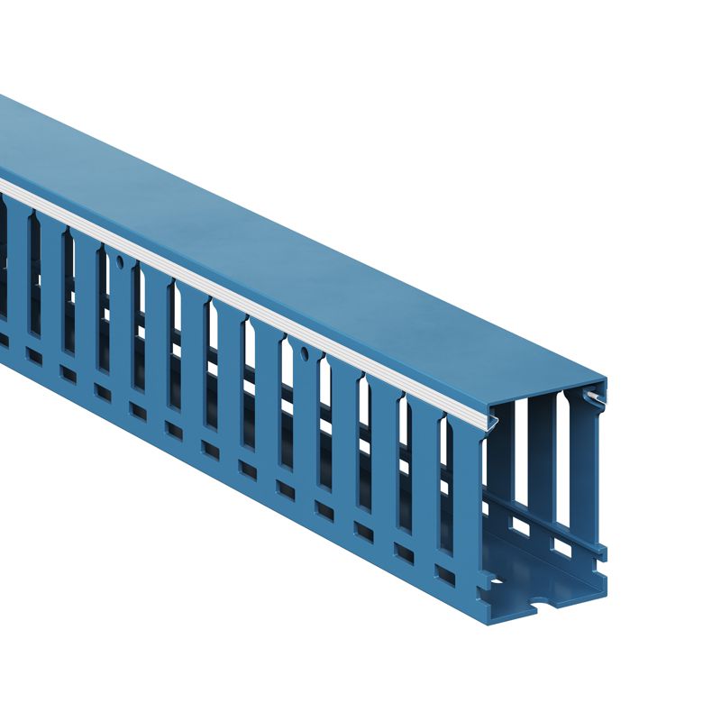 Кабель-канал перфорированный 40х60 L2000 RL12 син. DKC 00284RL