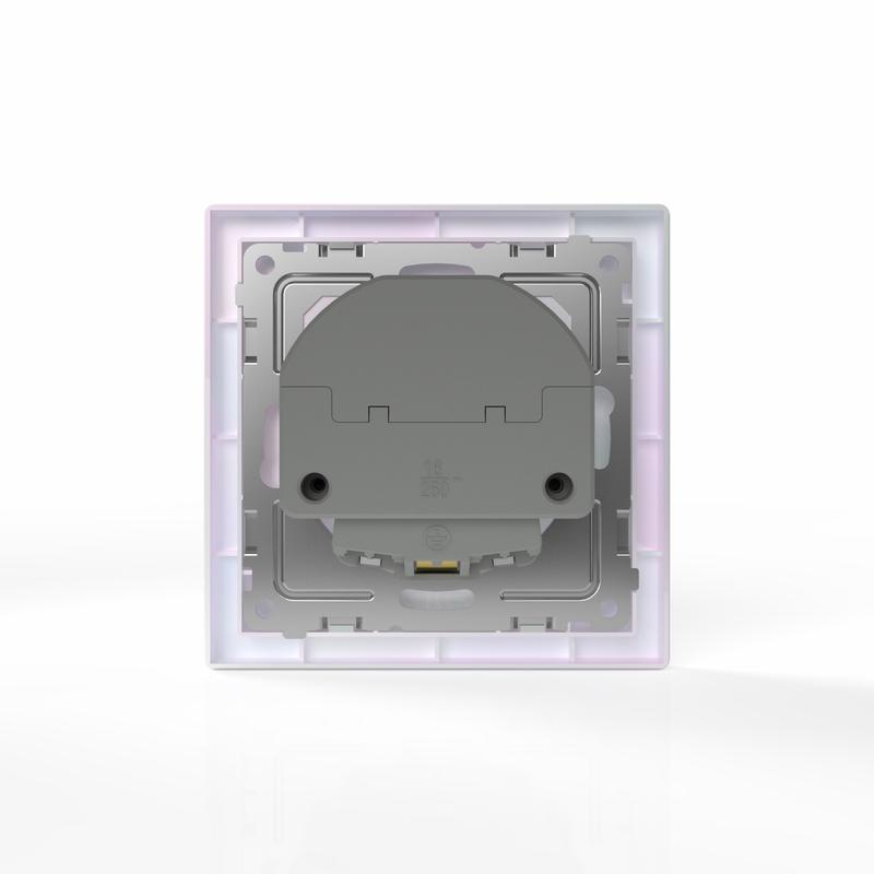 Розетка 1-м СП Pixel IP20 с заземл. с 2-мя заряд. устр. USB тип A+C механизм перламутр. TOKOV ELECTRIC TKE-PX-R1U2AC-C04