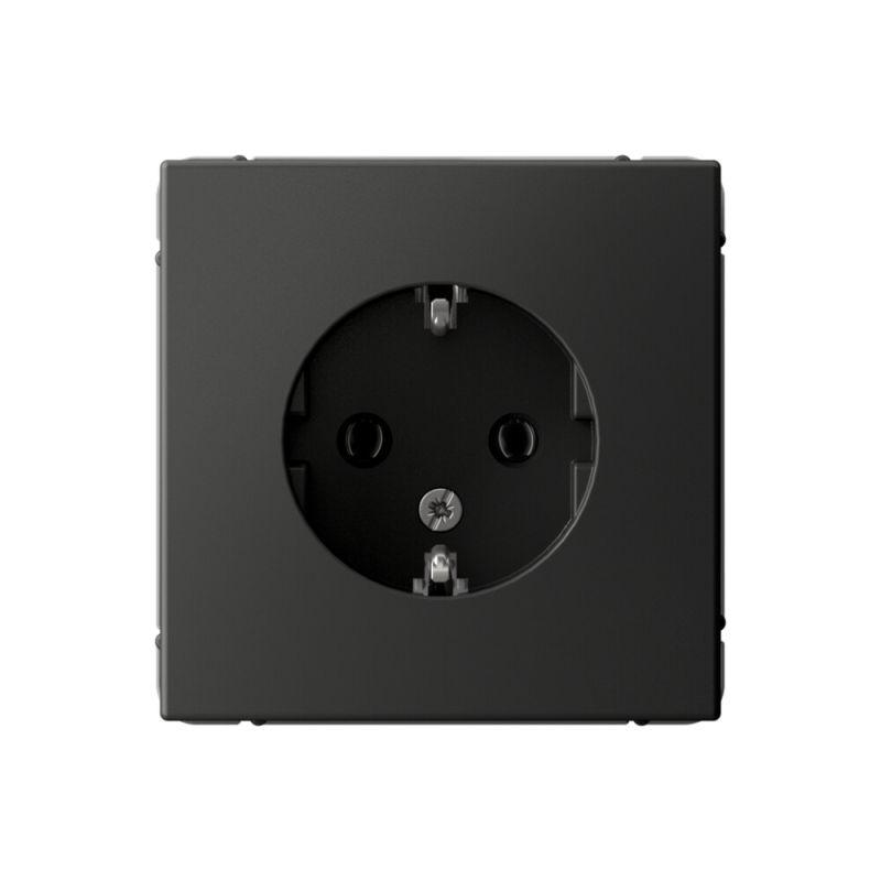 Розетка ArtGallery 16А с заземл. механизм базальт SE GAL001443
