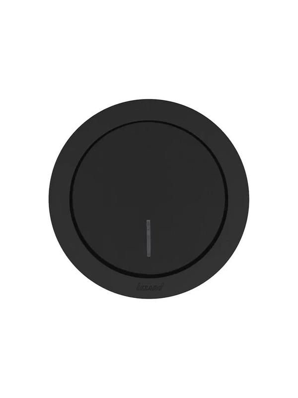 Выключатель 1-кл. СП OSEN 10А IP20 с подсветкой механизм черн. бархат LEZARD 743-4288-111