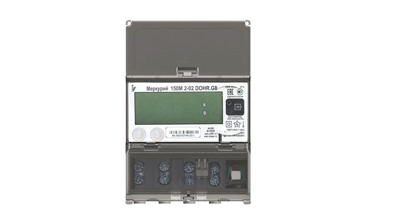 Счетчик Меркурий 150 2-02 DOHR 1ф многотариф. Моск. вр. Инкотекс М0000072872