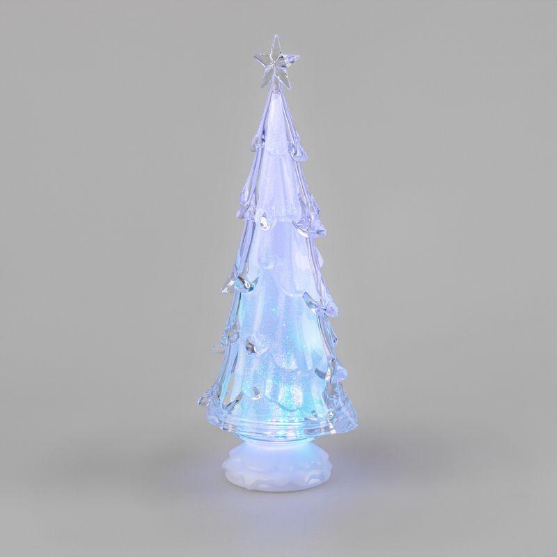 Фигура светодиодная "Елочка со звездой" 37см 1LED 0.1Вт IP20 на подставке элементы питания 4хAAA (не в компл.) Neon-Night 513-026