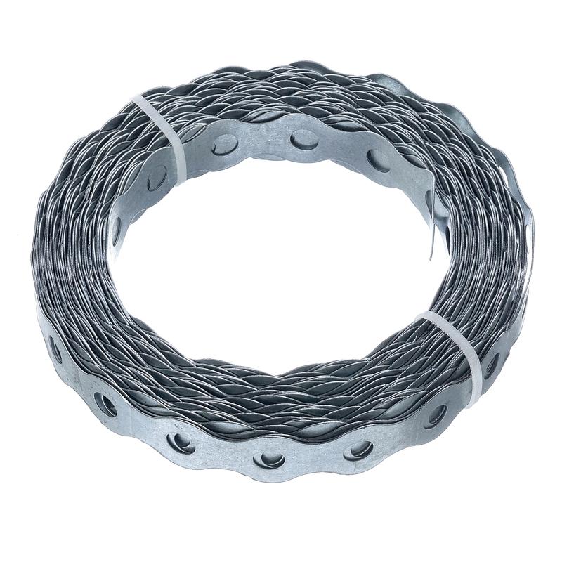 Лента монтажная 0.55х17 волна 10м цинк этикетка СТРОЙМЕТИЗ 4530069