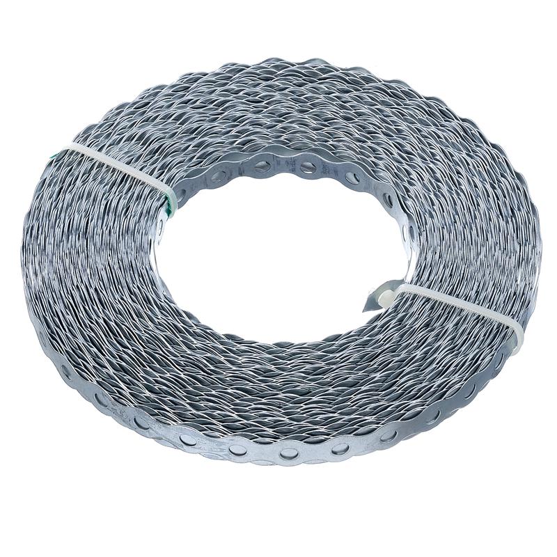 Лента монтажная 0.55х17 волна 25м цинк этикетка СТРОЙМЕТИЗ 4530049