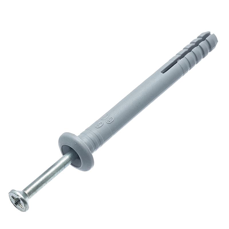 Дюбель-гвоздь SM-G гриб.манж 6х60 ведро (уп.100шт) СТРОЙМЕТИЗ 2440026