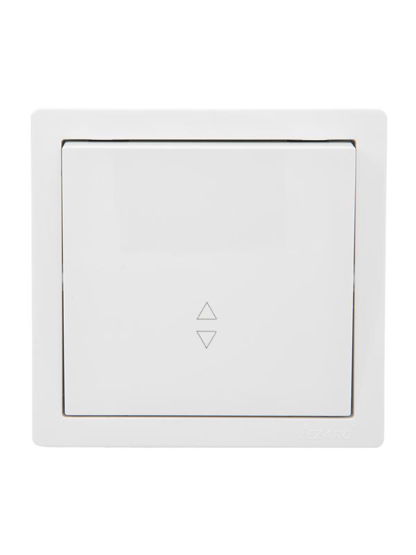 Выключатель проходной 1-кл. ОП LETO бел. LEZARD 752-0200-105